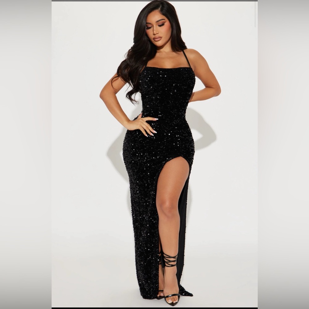 Fashion Nova Tokyo Nights Sequin Gown